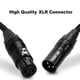thumbnail image 3 of Cables XLR MIKIZ de 15 m, 2 paquetes de cables de micrófono balanceados de primera calidad, 3 of 7