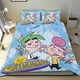 thumbnail image 1 of The Fairly Oddparents Conjunto de sábanas temático, trío de piezas, cómodo y amigable con la piel, diseño único, regalo de decoración para el hogar para familiares, amigos y fans,135cm *200cm, 1 of 6