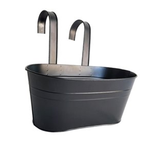 Ioensy - Maceta De Cubo De Hierro, Soporte Para Flores, Porche, Dormitorio, Cubierta Para El Hogar, Maceta Colgante Para Flores