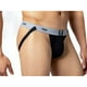 thumbnail image 2 of Men's Bike BAS308 Swimmer Cut Jockstrap (Black M), 2 of 3