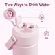 thumbnail image 3 of Botella de agua aislante Encool de acero inoxidable de 770 ml con pajita, 3 of 7