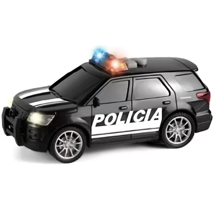 Genérico - Auto Policial Solar Juguete Niños