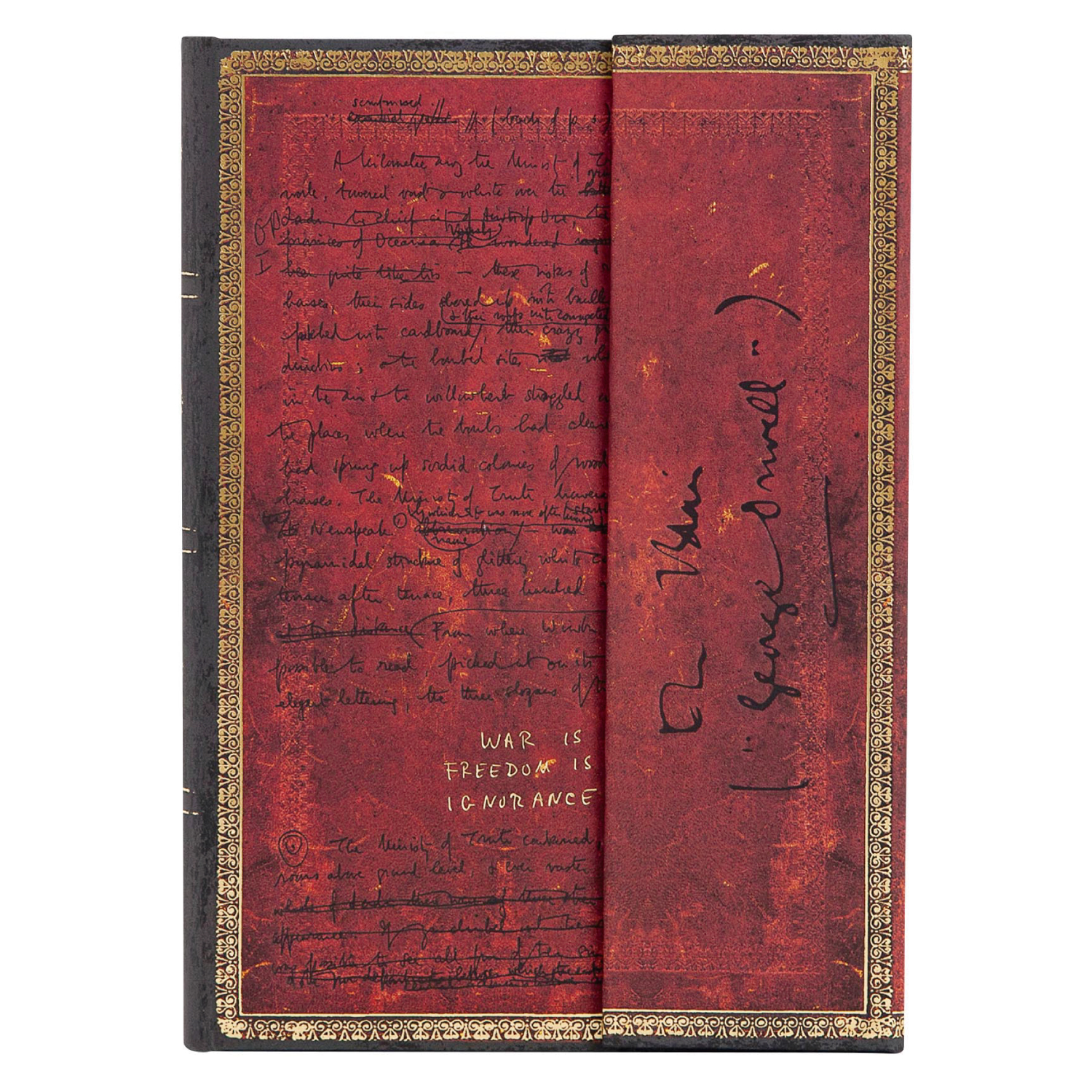 Paperblanks - Libreta Orwell, Nineteen Eighty - Four Midi Tapa Dura