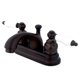 thumbnail image 1 of Grifo para lavabo Kingston Brass Vintage bronce aceitado, 1 of 2