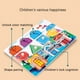 thumbnail image 1 of Early Educational Educational Locking, Kids Busy Board Clasp Hand Grip, Board Toddler Little Kid 3 Daily Life Toys, 1 of 4