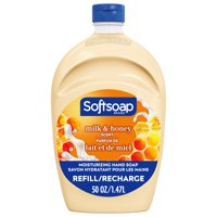Refill De Jabón Líquido Para Manos Softsoap Con Aroma A Leche Y Miel 1.5L