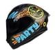 thumbnail image 1 of Casco moto ich 503dv integral neon dreams az sm sun visor certificación dot, 1 of 2