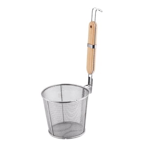 Bothyi - Cesta De Fritura De Fideos De Pasta De Acero Inoxidable Para Fritura Para Tensar El Restaurante Diámetro Superior De 12 Cm