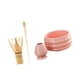 thumbnail image 4 of Juego De Té Matcha, Regalo Para Amantes Del Té, Batidor De Matcha De Bambú Hecho A Mano Y Soporte Rosa, 4 of 5
