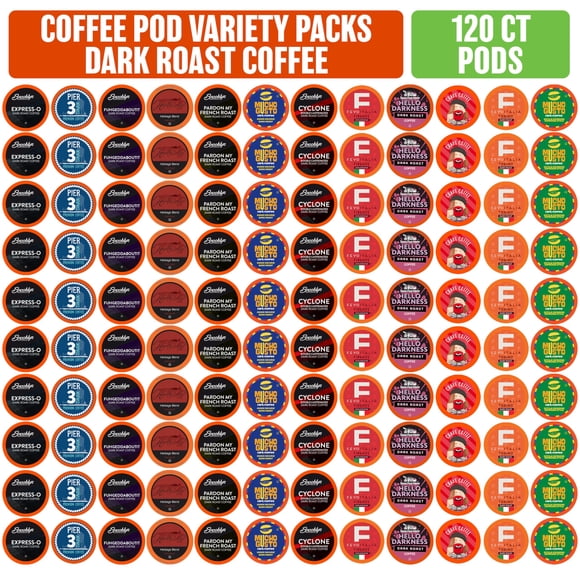 Cápsulas de Café Pack Surtido 120 unidades