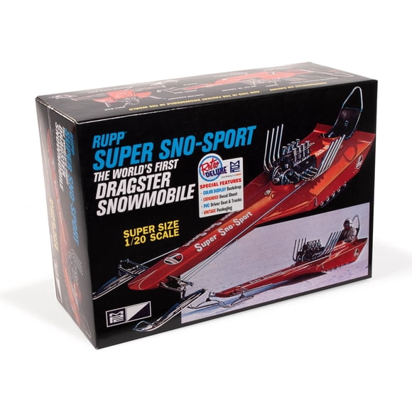 Kit de modelo MPC Rupp Super SNO-Sport Snowmobile Dragster 1/20