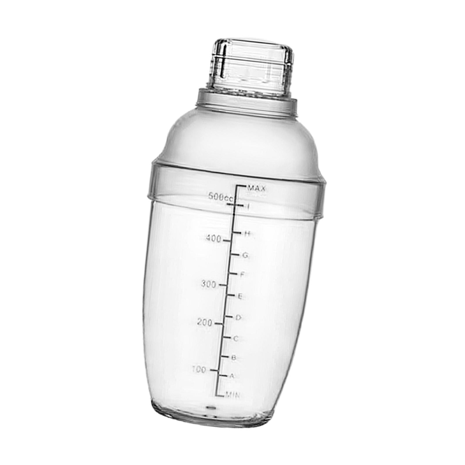 Magideal - Cóctel Agitador, Agitador, Transparente Con Filtro, Accesorios, Herramienta De Barra De Bebidas Para Beber Para Beber El Bar Del Bar De La Casa Viajar 500 Ml