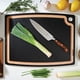 thumbnail image 2 of Tabla de cortar Epicurean Gourmet Series 49,5 x 38,1 cm, color pizarra y color natural, 2 of 6