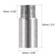 thumbnail image 2 of Uxcell Brazo de Extensión para Cabezal de Ducha Acero Inoxidable Longitud de Rosca Conector de Tubería Fundida 50mm, 2 of 7