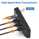 thumbnail image 3 of 4 Puertos USB HUB para PS5, Transferencia de Datos de Alta Velocidad, Puertos de Carga Rápida para Controlador DualSense, Divisor Expandible para Playstation 5 Edición de Disco y Digital, 3 of 8