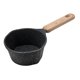 thumbnail image 3 of Cacerola Para Leche Leche Hirviendo Plana Salsa Ligera Para Cocina Cocinar Al Aire Libre Negro, 3 of 3