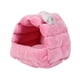 thumbnail image 3 of Cama Para Hámster, Bonitos Hábitats Suaves Para Mascotas Pequeñas, Accesorios Para Jaula, Animales Pequeños, Color Rosa, 3 of 5