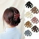 thumbnail image 2 of 1pc Large Hair Clips For Women Matte Texture Claw For Thick Hair Thin Hair Classic Frosted Hair For Girls, 2 of 5