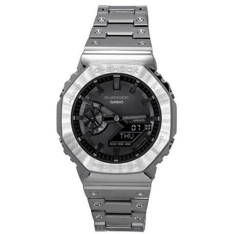 Reloj Casio G-Shock Analógico Digital Full Metal Esfera Negra Solar Gm-B2100D-1A Reloj De 200 M Para Hombre