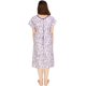 thumbnail image 3 of Bata de hospital NY Threads para mujer, suave y elegante, color rosa, 3 of 9