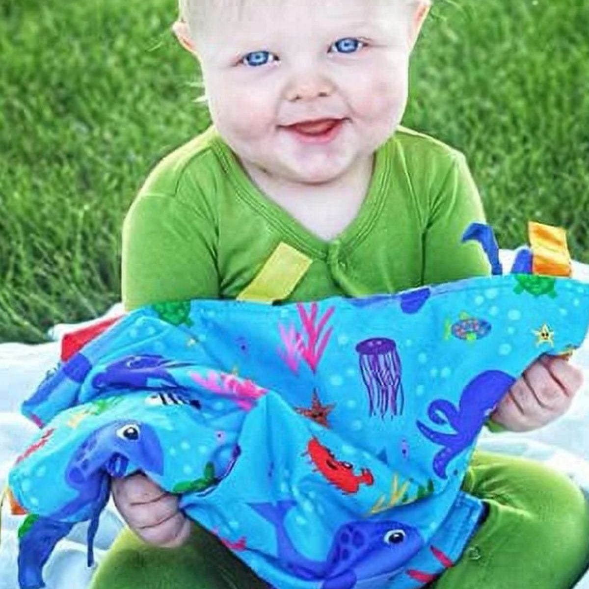 Genérico - Tuto De Apego Sensorial Manta Felpa Suave Para Bebe Lau