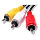 thumbnail image 1 of Cable Audio Video 3 Colores Rca-rca Macho Macho 1,5 Metros multicolor, 1 of 8