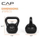 thumbnail image 4 of Set de kettlebells CAP Barbell de 10 lb, 15 lb y 20 lb con recubrimiento de vinilo, 4 of 9