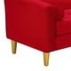 thumbnail image 3 of Sofa Retro 3cg Felpa 01 Rojo, 3 of 6