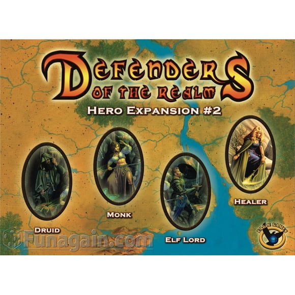 Paquete de expansión Eagle Games Defenders of The Realm Hero Pack #2