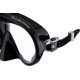 thumbnail image 3 of Mascarilla CRESSI Musa sin marco negra para apnea y buceo, 3 of 5