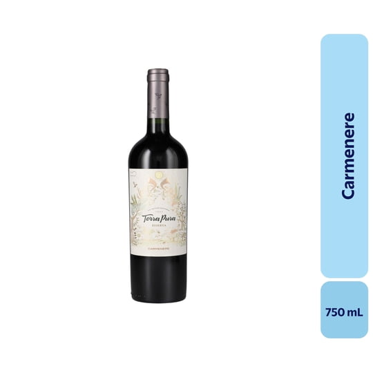 Vino Carménère Botella 750 mL Terrapura
