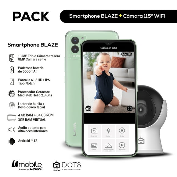 Bmobile LAVA BLAZE - Dots (PACK)