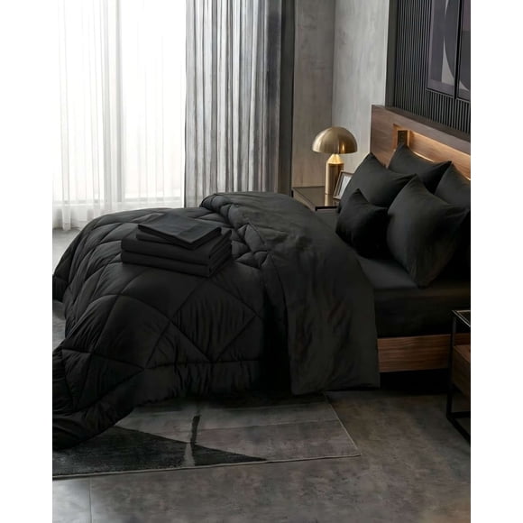 Set de Cubrecama más juego de Sábanas Elegancia y Confort 2 Plazas 200x230 cm