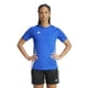 thumbnail image 1 of Camiseta adidas Tiro 24 Team Royal para mujer, color azul/blanco, talla L, 1 of 3