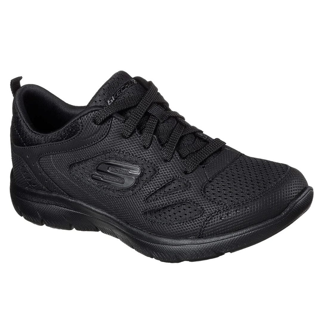 Zapatillas Skechers Summits Suited Escolar | 12982-bbk - Talla 35