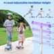 thumbnail image 4 of Scooter TONBUX para niños, inclinación para dirigir, 3 ruedas, ajustable, morado, 4 of 8