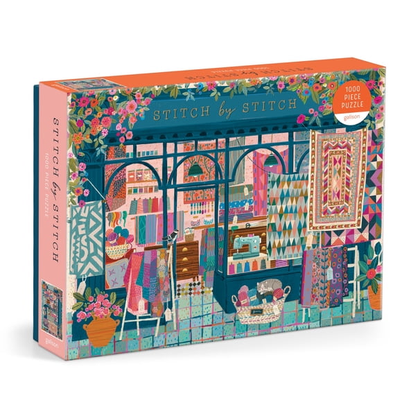 Puzzle Stitch By Stitch De 1000 Piezas Para Adultos