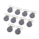thumbnail image 2 of 10pcs Metal Pacifier Suspender Clip para Dummy Baby Teether Toy Holder Grey, 2 of 5