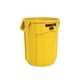 thumbnail image 1 of Bote de basura Rubbermaid Commercial Products BRUTE 10 L, color amarillo, 1 of 7