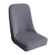 thumbnail image 3 of Funda Para Silla De Comedor De Tela De Alta Elasticidad Funda Para Asiento Con Respaldo Alto Gris Claro, 3 of 5