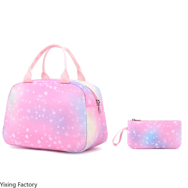 Children School Backpack Set with Wheels Students Bags for Girls Trolley Bag Cute Schoolbag Rolling Wheeled Backpack Child Girl