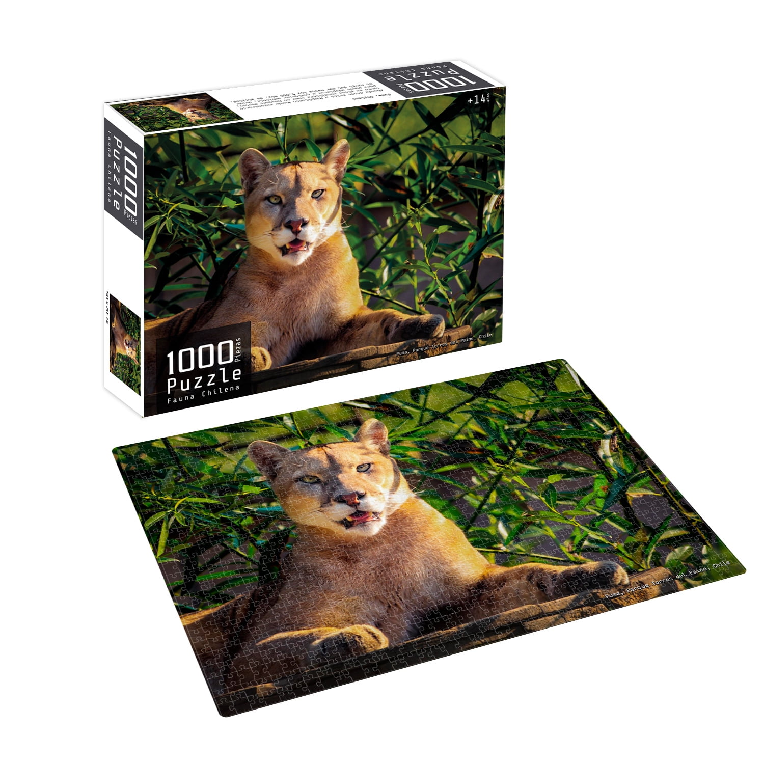 Nobel Gift - Puzzle 1000 Piezas Fauna Chilena Puma
