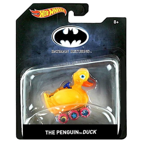 Mattel - Vehículo De Juguete Hot Wheels Batman Returns The Penguin Duck Scale