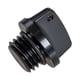 thumbnail image 3 of Tapón De Llenado De Aceite Universal Fácil De Instalar Reemplazo Directo Accesorio De Accesorios Negro, 3 of 5