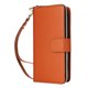 thumbnail image 4 of Funda Cartera con Cremallera y Correa para Samsung Galaxy A25 Soporte y Tarjetero Marrón, 4 of 6