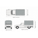 thumbnail image 4 of Camioneta 1968 Peugeot 404 Recoger Escala 1:34:39 - Welly, 4 of 5