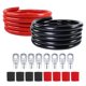thumbnail image 1 of Cable de alimentación SUNNAREPOON 2/0 AWG 1,5 m Negro/Rojo, 1 of 7