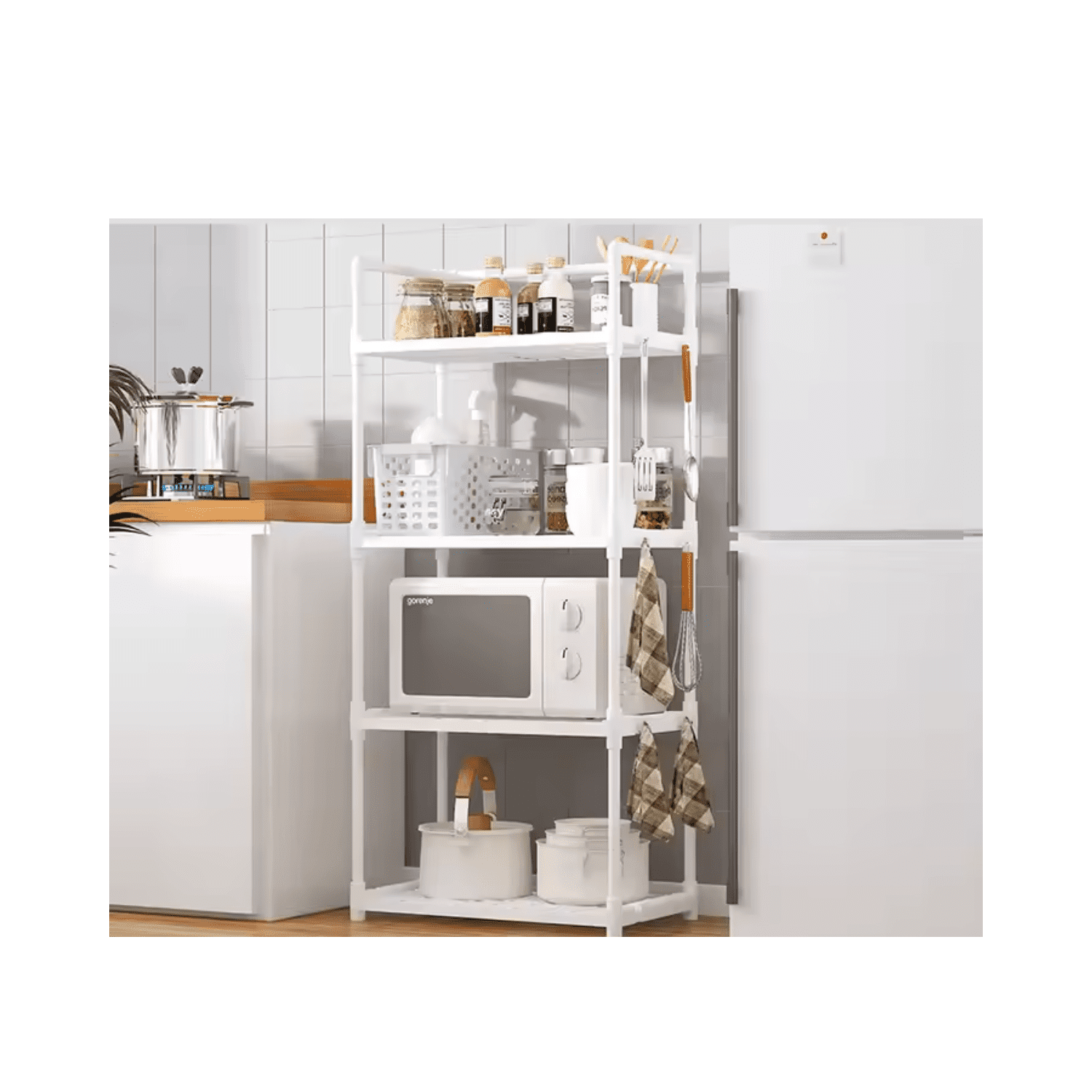 Click Ventas - Rack Estante 4 Niveles Multiuso Hogar