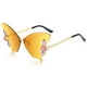 thumbnail image 1 of Women's Butterfly Shape Rhinestone Rimless Sunglasses UV Blocking Sunglasses For Driving Fishing Hunting Hiking Outdoor Sports, 1 of 4