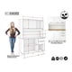 thumbnail image 5 of Mueble de Cocina Alacena Despensa Blanco MDP 174x120.2x37.8 cm Be Design, 5 of 5